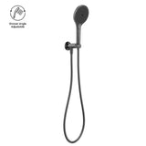 MECCA SHOWER ON BRACKET WITH AIR SHOWER II GUN METAL
