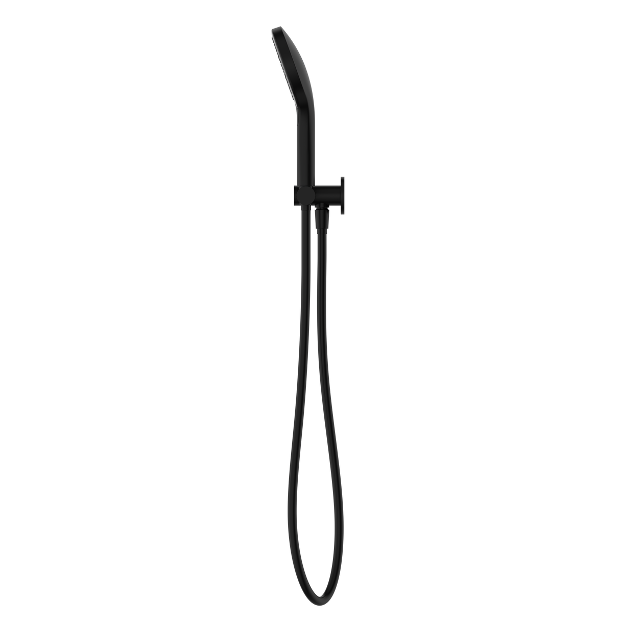 MECCA SHOWER ON BRACKET WITH AIR SHOWER II MATTE BLACK