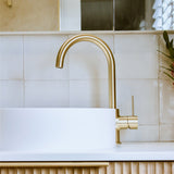 Mecca Kitchen Mixer Brushed Gold