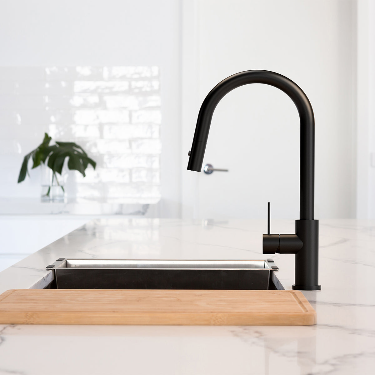 Mecca Kitchen Mixer Matte Black