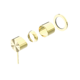 MECCA SHOWER MIXER 60MM PLATE TRIM KITS ONLY BRUSHED GOLD