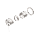 MECCA SHOWER MIXER 60MM PLATE TRIM KITS ONLY BRUSHED NICKEL