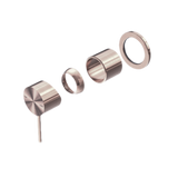 MECCA SHOWER MIXER 60MM PLATE TRIM KITS ONLY BRUSHED BRONZE