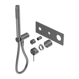 MECCA SHOWER MIXER DIVERTOR SYSTEM TRIM KITS ONLY GUN METAL