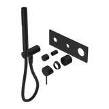 MECCA SHOWER MIXER DIVERTOR SYSTEM TRIM KITS ONLY MATTE BLACK