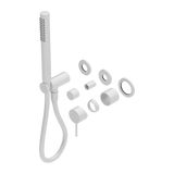 MECCA SHOWER MIXER DIVERTOR SYSTEM SEPARATE BACK PLATE TRIM KITS ONLY MATTE WHITE