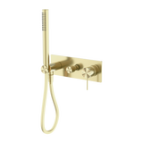 Mecca Shower Mixer Divertor System Brushed Gold