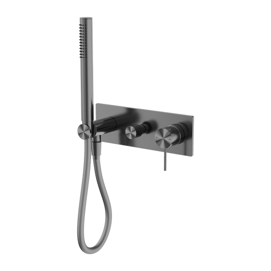 MECCA SHOWER MIXER DIVERTOR SYSTEM GUN METAL