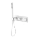 Mecca Shower Mixer Divertor System Matte White