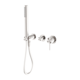 MECCA SHOWER MIXER DIVERTOR SYSTEM SEPARATE BACK PLATE BRUSHED NICKEL