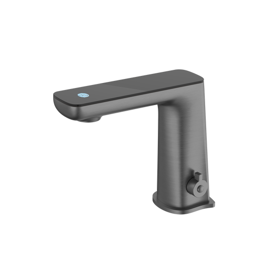 Claudia Sensor Mixer With Black Top Display Gun Metal