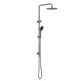 Round Project Twin Shower Gun Metal
