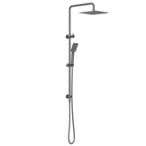 Square Project Twin Shower Gun Metal