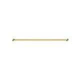 New Mecca Single Towel Rail 800mm Brushed Gold