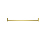 New Mecca Single Towel Rail 800mm Brushed Gold