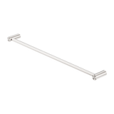 New Mecca Single Towel Rail 800mm Brushed Nickel