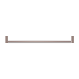 New Mecca Single Towel Rail 800mm Brushed Bronze