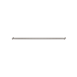 New Mecca Double Towel Rail 800mm Brushed Nickel