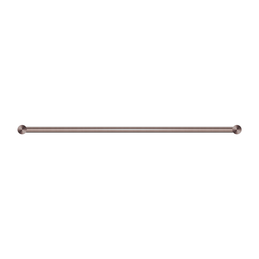 New Mecca Double Towel Rail 800mm Brushed Bronze