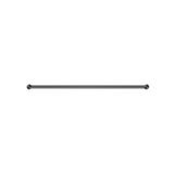 New Mecca Single Towel Rail 800mm Gun Metal
