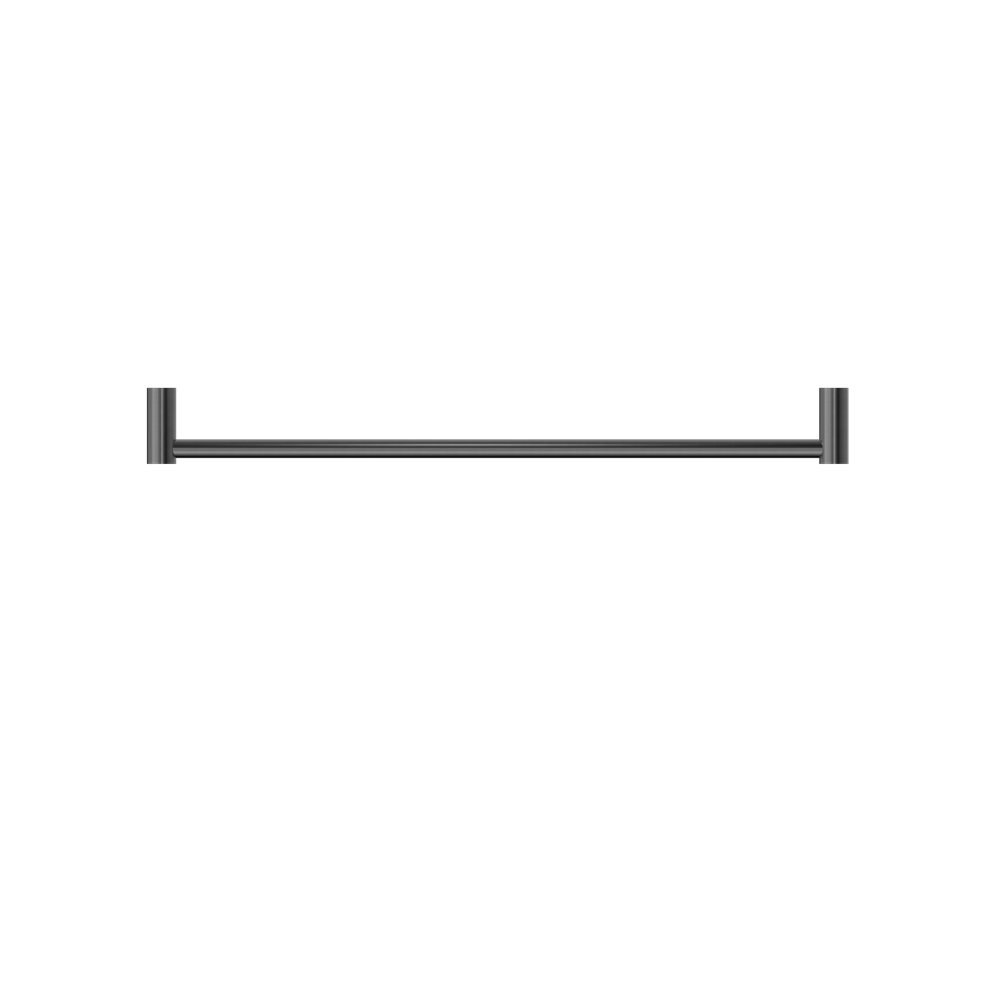 New Mecca Single Towel Rail 800mm Gun Metal