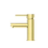 Dolce Basin Mixer Straight Spout Brushed Gold