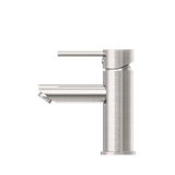 Dolce Basin Mixer Straight Spout Brushed Nickel