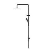 Round Twin Shower Gun Metal
