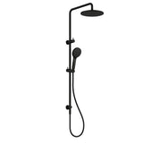 Round Twin Shower Matte Black
