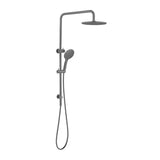 Round Twin Shower Gun Metal