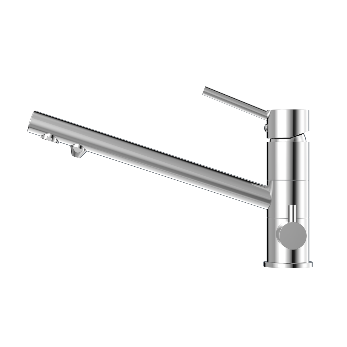 Dolce Three-Way Kitchen Mixer Chrome