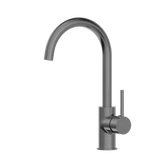 Dolce Kitchen Mixer Gooseneck Gun Metal