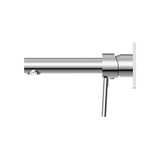 Dolce Wall Basin Mixer Straight Spout Chrome
