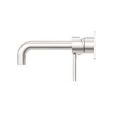 Dolce Wall Basin/Bath Mixer Brushed Nickel