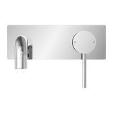 Dolce Wall Basin/Bath Mixer Chrome