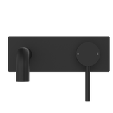 Dolce Wall Basin/Bath Mixer Matte Black