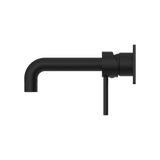 Dolce Wall Basin/Bath Mixer Matte Black
