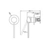 Dolce Care Shower Mixer Matte Black