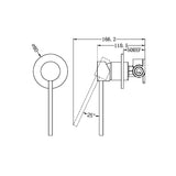 Dolce Care Shower Mixer Chrome