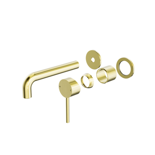 Dolce Wall Basin/Bath Mixer Separate Back Plate Trim Kits Only Brushed Gold