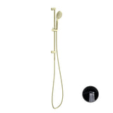 Opal Shower Rail With Air Shower Brushed Gold