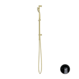 Opal Shower Rail With Air Shower Brushed Gold