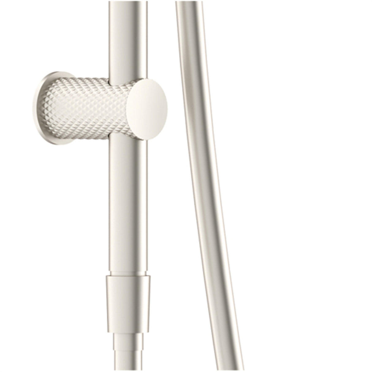 Opal Shower Rail With Air Shower Brushed Nickel