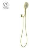 Opal Shower On Bracket Brushed Gold NR251905cBG