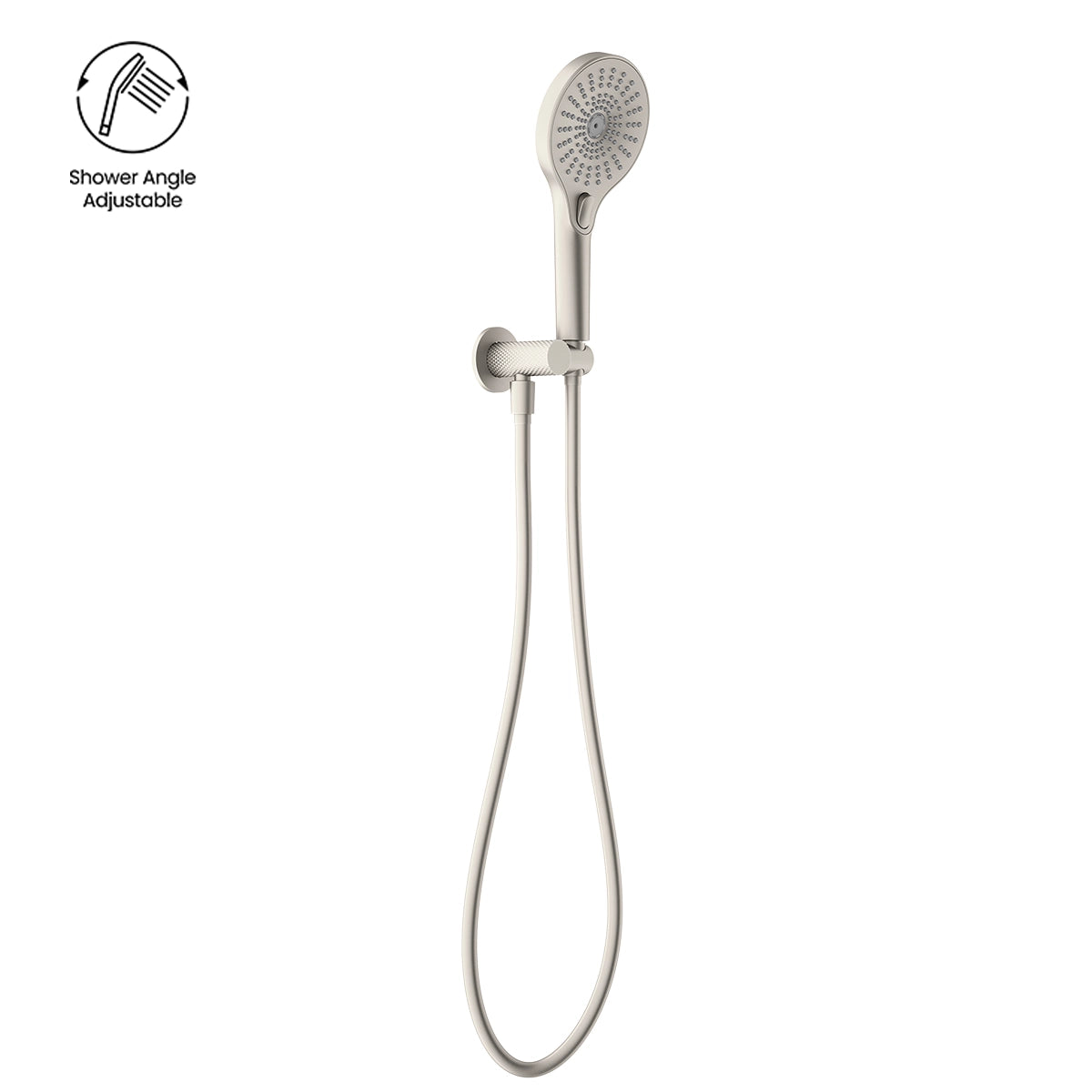 Opal Shower On Bracket Brushed Nickel NR251905cBN