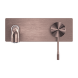 Opal Wall Basin/Bath Mixer 160mm Brushed Bronze