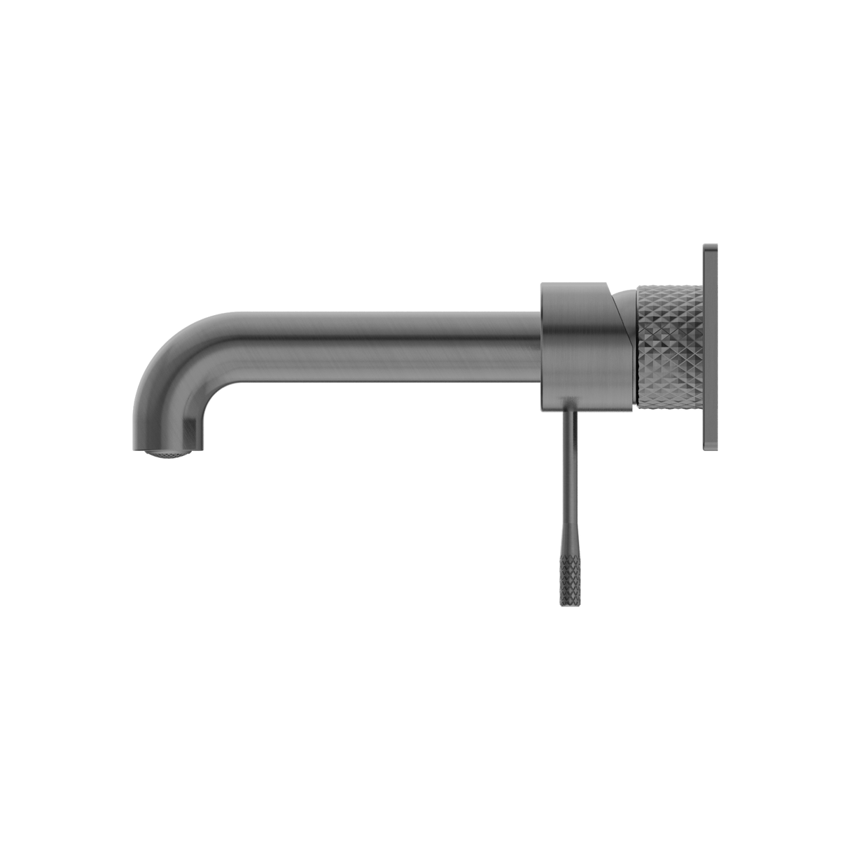 Opal Wall Basin/Bath Mixer 120mm Graphite