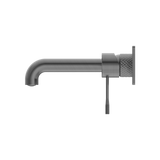 Opal Wall Basin/Bath Mixer 120mm Graphite