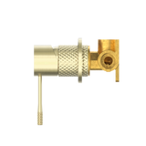 Opal Shower Mixer 60mm Plate Brushed Gold