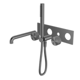 Opal Progressive Shower System With Spout 250mm Trim Kits Only Graphite